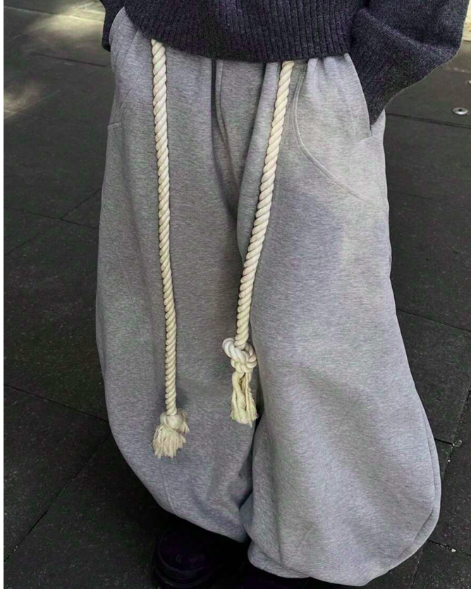 Men's Fashion Wide Leg Loose Casual Sweatpants