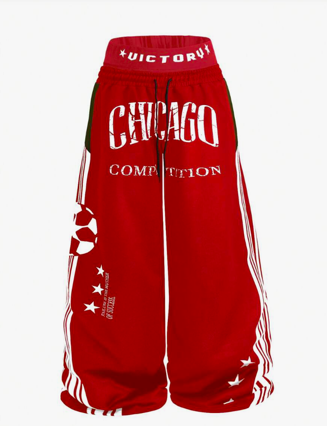 Manfinity EMRG Men's Street Sporty Academy Style INS High Street Hip-Hop Oversized